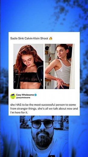 Sadie Sink’s Calvin Klein Shoot Has The Internet Losing Its Mind! 🤯🔥