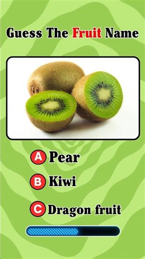 icture Quiz | Fruit Names Quiz | Fruit Guessing Game | Guess the Fruit