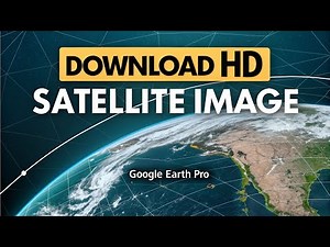 How to Download High-Resolution Satellite Images from Google Earth Pro | Step-by-Step Tutorial 2025