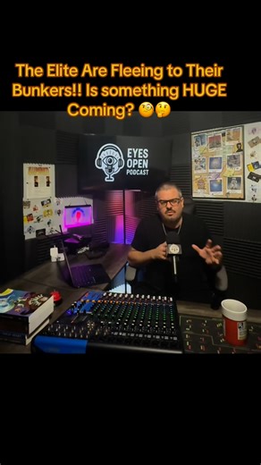 497K views · 6.4K reactions | Why are the all the elite fleeing to their bunkers? #viralvideoシ #EyesOpenPodcast #bunkers #fypシ゚viralシfypシ゚ #billionaires | Eyes Open Podcast | Facebook