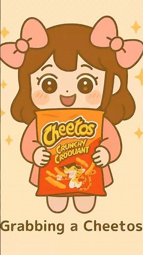 Grabbing a Bag of Cheetos 🧡 Crunchy Snack ASMR
