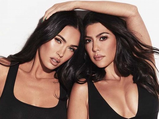 Kourtney Kardashian and Megan Fox team up for sexy SKIMS photoshoot