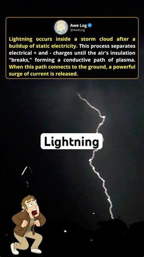 Lightning Storms #shorts