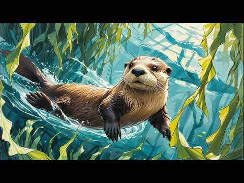 California Sea Otter, also known as the Southern Sea Otter (Enhydra lutris nereis) - a marine mammal