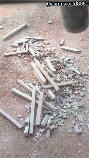 Slate pencil crushing ASMR | #slatepencil #satisfying #crushingtime #asmrrelaxation