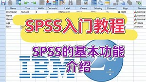 SPSS入门教程——SPSS的基本功能介绍