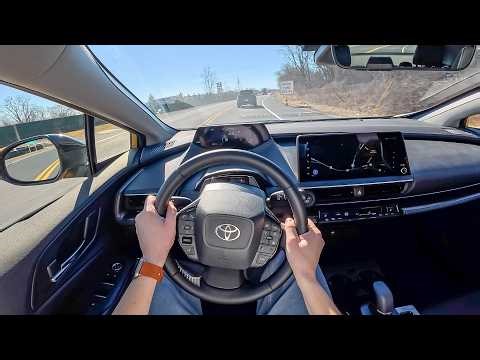 2026 Toyota Prius Nightshade PHEV - POV Test Drive (Binaural Audio)