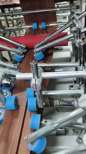 PUR Profile Wrapping Machine on MDF Door Frame #doorframe #mdf #door