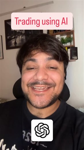 Uzair Ahmad on Instagram: "How to use ai in trading. #chatgpt #virals #shareit #stocks #trading"