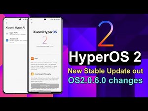 HyperOS 2 OS2.0.6.0 stable update is now available to download | Redmi K70 Series 😍
