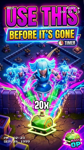 THIS IS INSANE 🔥🤩 MASS E-TITAN EVENT !! #clashofclans #neweventcoc