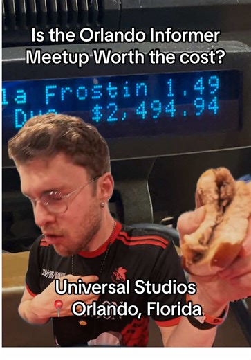 Is The Orlando Informer Meetup Worth The Cost? Well the short answer is.. If you like going on rides? Maybe. If you’re a foodie? Absolutely not. And the long answer is… Perhaps I came to the wrong event for food.. but hey, with all the ads talking about the unlimited food here and creators talking about this event like it’s the best thing you can possibly do in Orlando, can you blame me? I know this isn’t a food and wine festival, it’s a unique theme park ticket that grants you exclusive access 