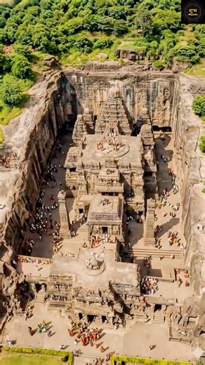 Ellora Kailasa Mandir Mystery Explained | cc- satizzzfyingg