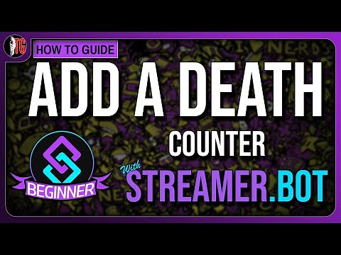 Beginners Guide: Add a Chat Counter with streamer bot Tutorial #streamerbot #streamerdotbot #obs