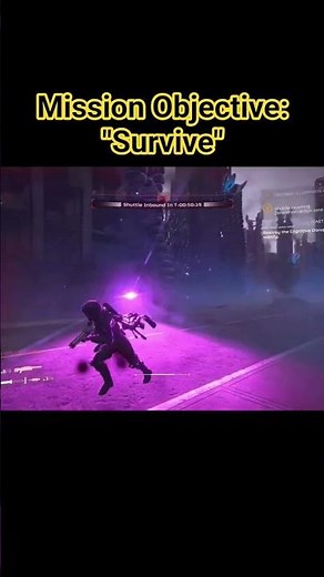 Mission Objective: "Survive" #gaming #helldivers2