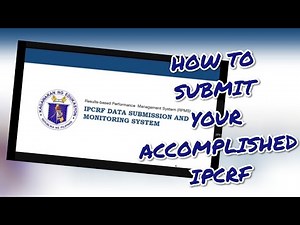 How to Submit IPCRF Data || A Detailed Guide