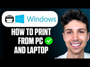 How To Print From Laptop & PC To Printer - Full Guide