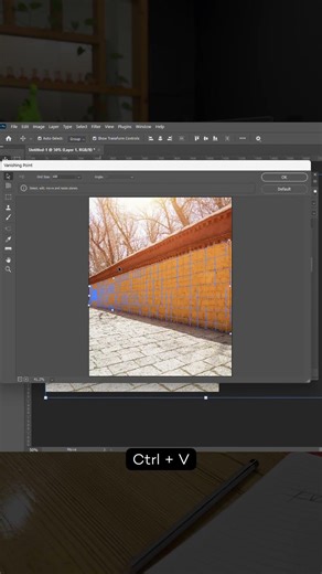 Writing text on wall 🔥| #photoshophacks #photoshoptricks