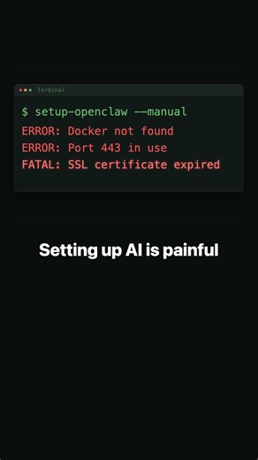 Simplifying AI Setup with ClawHosters
