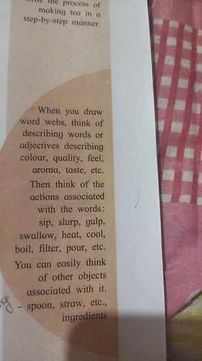 Write the process of making tea in a step-by-step manner. Then ... | Filo