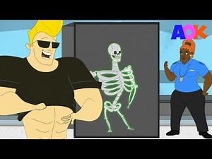IF JOHNNY BRAVO WENT TO THE AIRPORT (PARODY)