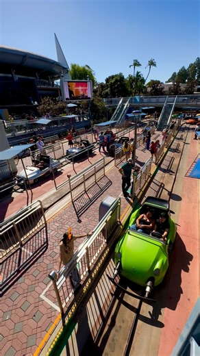 Weekend Disney on Instagram: "🚘 Everyone knows that sound! Autopia is a fun, relaxing ride that takes you on a trip through what used to be a very connected experience. All in one place, there was Autopia, People Mover, Monorail, Skyway, Submarine Voyage, and the Motorboat Cruise. While the People Mover, Skyway, and Motorboat Cruise are no longer, you can still have a fun time strolling through memory lane while seeing the Monorail above and Finding Nemo off the side. It's a neat piece of histo