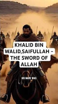 The story of Khalid Bin Walid- |Saifullah| The sword of Allah