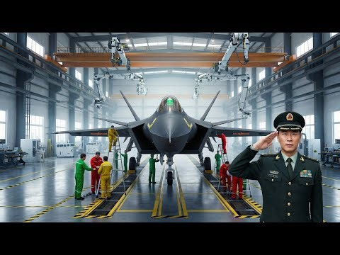 Inside the J-20 Stealth Fighter Factory: How China’s 5th-Gen Jet Is Built (Full Process)