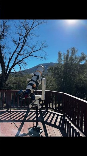 Look at these amazing views of the Moon and Sun through my SVBONY SV503 80mm ED refractor telescope