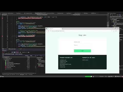 Example C#.Net Playwright Typescript UI Tests