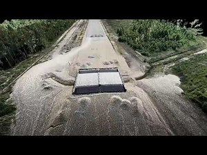 Road construction survey – Point cloud fly-through