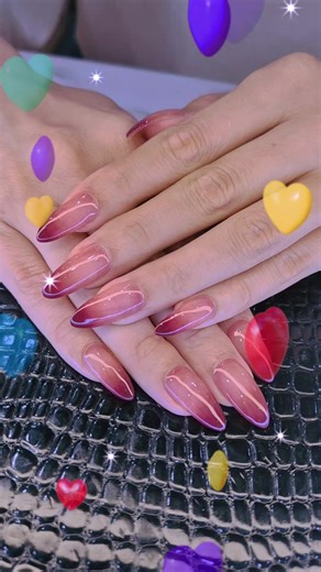 Stunning Jelly Gel Ombre Nail Designs Inspired by Nature