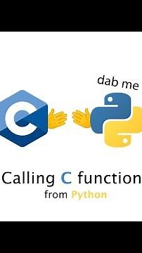 Calling C Functions from Python