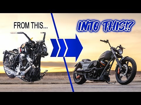 From Wreck to Wonder: The Pro Street Chopper Transformation of 2021 Harley Road King