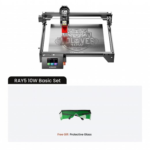 Longer RAY5 10W Laser Engraver(10-12W Output Power) - LONGER