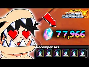 COMO FARMAR GEMAS INFINITAS AFK NO ALL STAR TOWER DEFENSE X! (ASTD X)