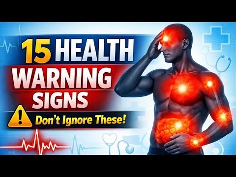 15 Early Health Warning Signs You Should NEVER Ignore | Know the Red Flags