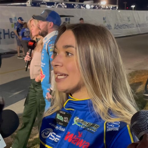 Natalie Decker says that while she thinks it probably didn’t look super bad on TV, she says that was one of the hardest hits she has ever taken. She’s okay. Disappointed, and she hopes she can have more races before her next current scheduled race at Pocono. | TobyChristie.com