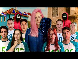 Balkanski Squid Game sa Youtuberima u PRAVOM ŽIVOTU 😨🦑
