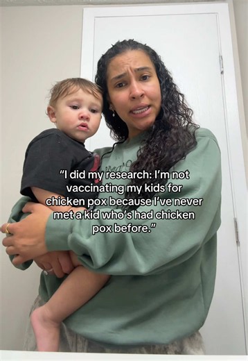 Almost like prevention works 👀 #momtok #vaccinated #momlife #modernparenting #relatablemom