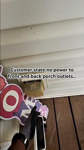 ⚡ ALL Outdoor Outlets Out?! The SHOCKING Fix Hiding in the Garage 😱