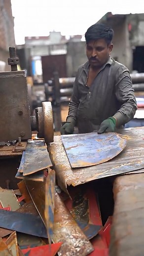 11K views · 37 reactions | Cutting Old Metal Drums into Slice | Metal Workers | Facebook