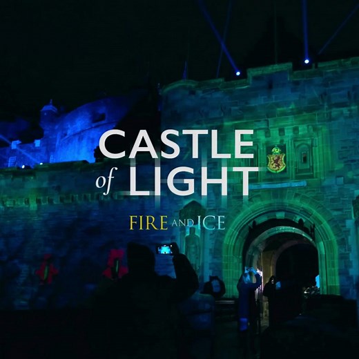🏰✨We are so excited to welcome you to Castle of Light: Fire and Ice tonight! Grab your hat and scarf, and wrap yourself up nice and toasty for an evening of wonder and magic at Castle of Light! 🔥❄ 📅 Selected dates from tonight until Sun 4 Jan 2026 🔗 Book now: www.castleoflight.scot | Edinburgh Castle