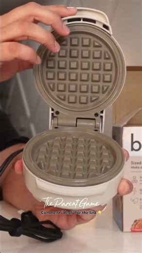 Stackable Mini Waffle Maker Review - Perfect for Breakfast Lovers! #WaffleMaker #BreakfastFun