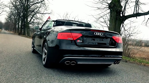 Audi S5 shows launch control and engine power