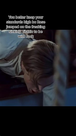 Rose Jumping on Titanic to Be with Jack