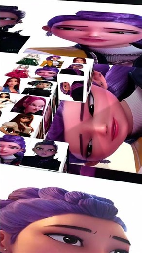 Kpop Demon Hunters Face Falling 13 #jpop #kpop #kpopdemonhunters #케데헌 #shorts #roblox #gamer