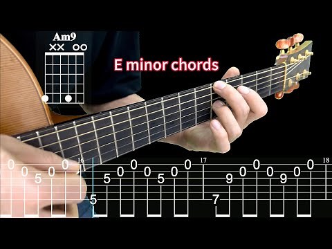E minor chords: general progression to advanced progression