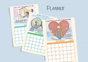 2026 Christian Calendar Printable | 12 Months: A Moment to Reflect on the Bible - Etsy Canada