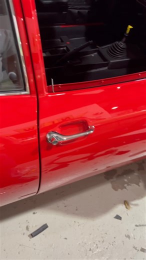 1972 Opel GT driver door complete | New Vintage Automotive